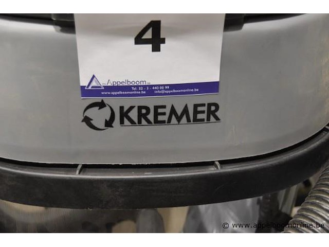 Industriële stofzuiger kremer, kr80l-3 - afbeelding 2 van  3