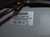Industriële stofzuiger kremer, kr80l-3 - afbeelding 3 van  3