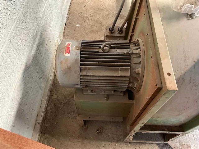 Industriële ventilator/turbine met elektromotor - afbeelding 5 van  6