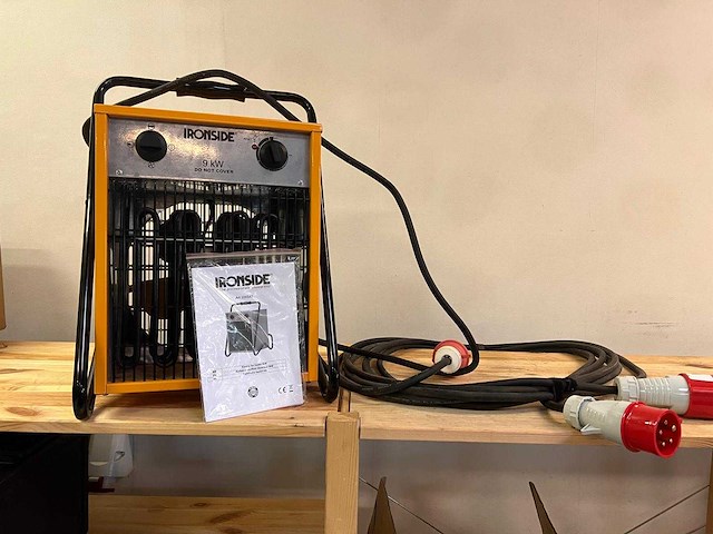Industriële verwarmingsinstallatie van ironside met verlengkabel - afbeelding 1 van  12