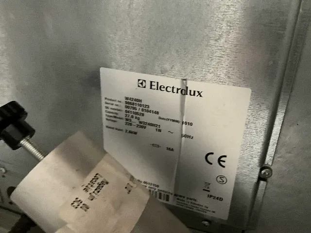 Industriële wasmachine electrolux type model w4240h - afbeelding 4 van  12
