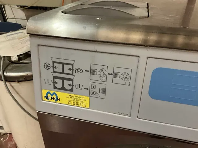 Industriële wasmachine electrolux type model w465h - afbeelding 11 van  15