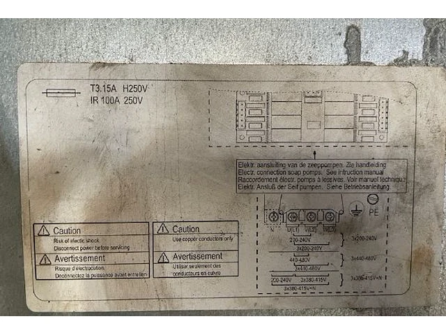 Industriële wasmachine ipso - afbeelding 7 van  7