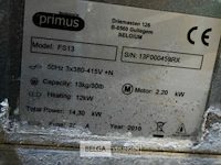 Industriële wasmachine op drijfkracht - merk : primus - afbeelding 4 van  5