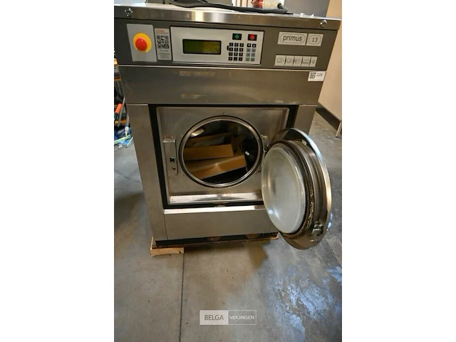 Industriële wasmachine op drijfkracht - merk : primus - afbeelding 5 van  5