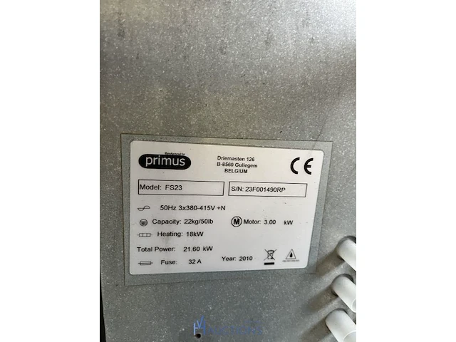 Industriële wasmachine primus - afbeelding 4 van  6