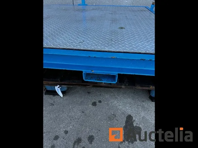Industriële weegschaal baskuul. - afbeelding 1 van  7