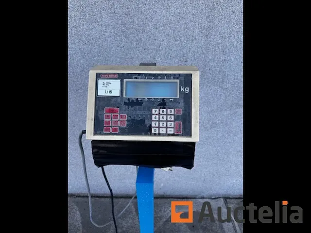 Industriële weegschaal baskuul. - afbeelding 3 van  7