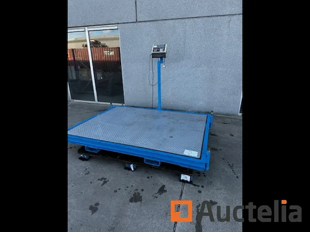 Industriële weegschaal baskuul. - afbeelding 5 van  7