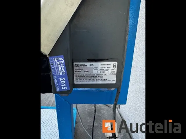 Industriële weegschaal baskuul. - afbeelding 6 van  7