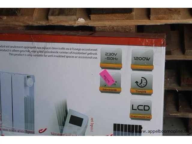 Inertie radiator warm tech, rif1200-8 - afbeelding 2 van  2