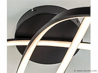 Infinity design plafond led lamp zwart - afbeelding 5 van  7