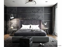 Infinity design plafond led lamp zwart - afbeelding 6 van  7