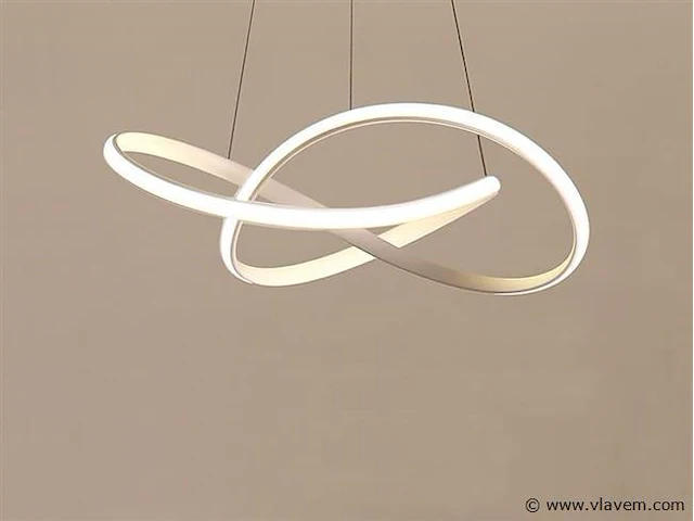 Infinity led design armatuur zilver - afbeelding 2 van  7