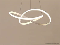 Infinity led design armatuur zilver - afbeelding 2 van  7