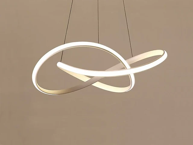 Infinity led design armatuur zilver - afbeelding 1 van  7
