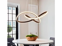 Infinity led design armatuur zilver - afbeelding 3 van  7