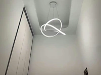 Infinity led design armatuur zilver - afbeelding 6 van  7