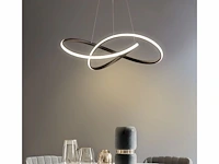 Infinity led design armatuur zilver - afbeelding 1 van  7