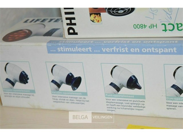 Infra-rood massagetoestel en haardroger - afbeelding 4 van  4
