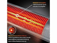 Infrarood heater / infrarood straalkachel 3000w ir gastro bar incl. led terrasverwarmer - afbeelding 9 van  10