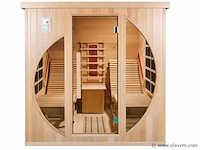 Infrarood sauna - rechthoekig 180x180x190cm - afbeelding 1 van  5