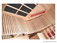 Infrarood sauna - rechthoekig 180x180x190cm - afbeelding 4 van  5