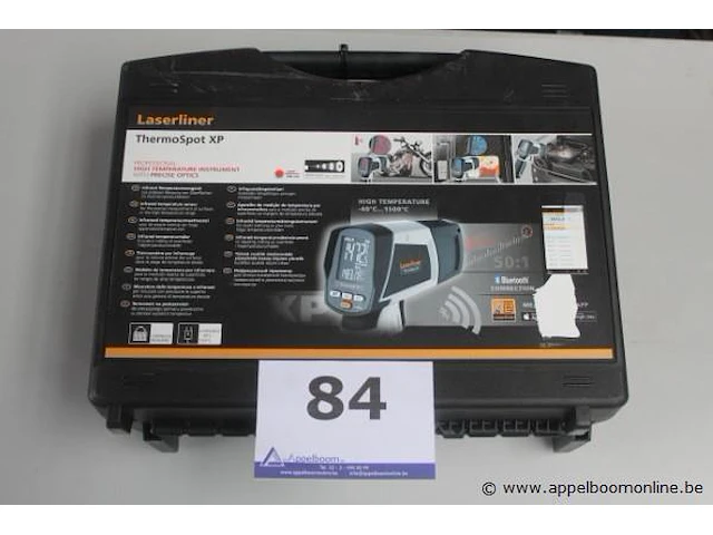 Infrarood temperatuurmeettoestel laserliner, thermospot xp - afbeelding 1 van  2