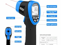 Infrarood thermometer industrie 0-850 - afbeelding 2 van  3