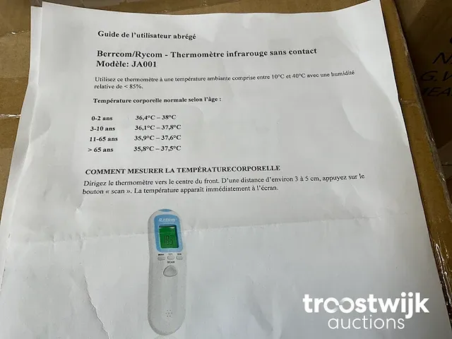 Infrarood thermometer - afbeelding 4 van  7