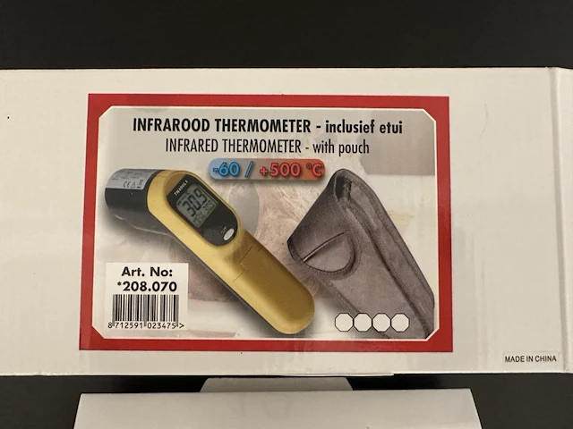Infrarood thermometer - afbeelding 1 van  2