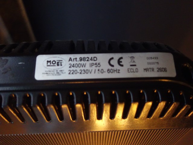 Infrarood verwarming moel - afbeelding 2 van  2