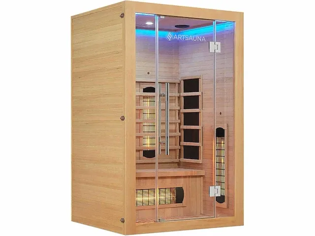 Infraroodcabine met 5 full spectrum spots - afbeelding 3 van  10