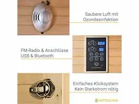 Infraroodcabine met 6 full-spectrum stralers - afbeelding 5 van  9