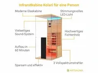 Infraroodcabine met full-spectrum verwarming - afbeelding 4 van  10