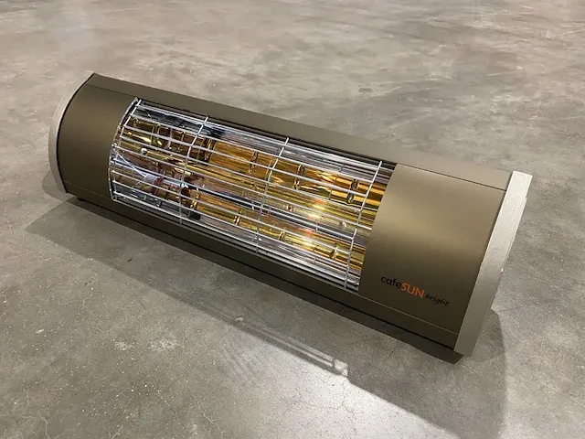 Infraroodverwarming - mat goud - 2000w - afbeelding 1 van  6