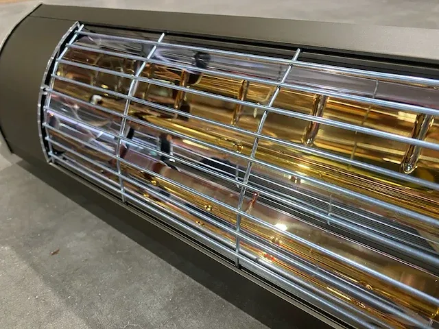Infraroodverwarming - mat goud - 2000w - afbeelding 3 van  6