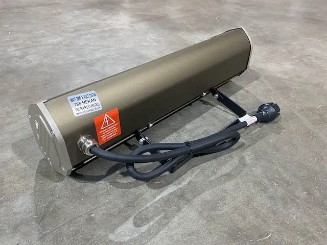 Infraroodverwarming - mat goud - 2000w - afbeelding 4 van  6