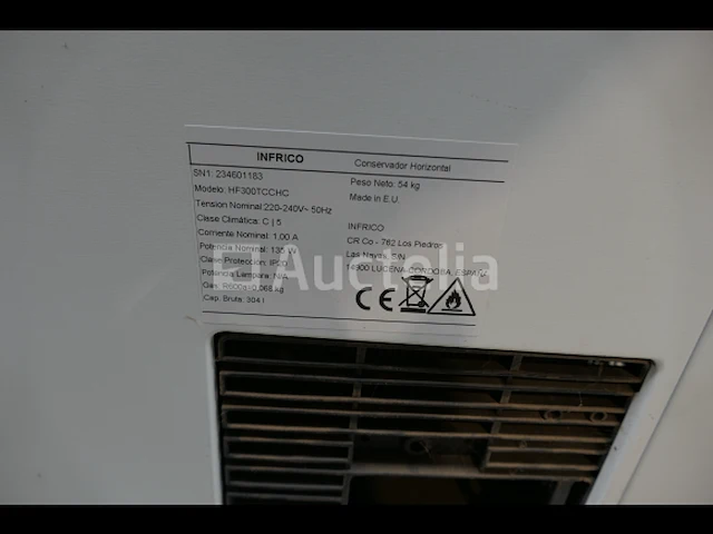 Infrico diepvrieskist met schuifdeksel hf300tcchc - afbeelding 3 van  11