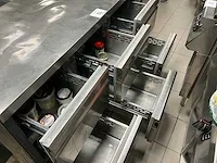 Infrico koelwerkbank met chefrek - afbeelding 2 van  4