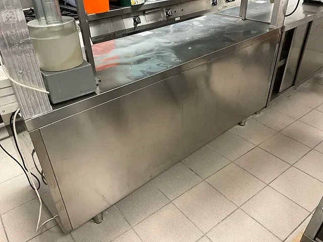 Infrico koelwerkbank met chefrek - afbeelding 3 van  4