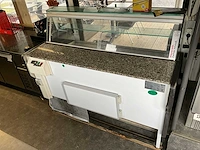 Infrico koelwerkbank rvs + extra rvs koeling + koelvitrine - afbeelding 12 van  15