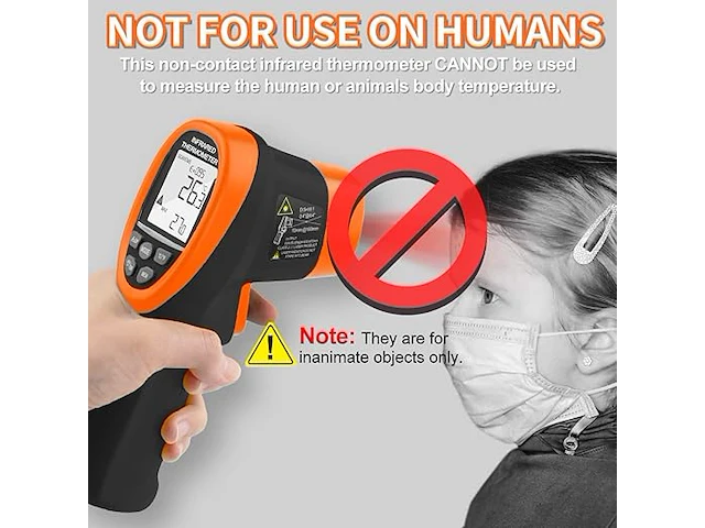 Infurider digitale infrarood thermometer - afbeelding 5 van  6