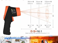 Infurider digitale infrarood thermometer - afbeelding 6 van  6