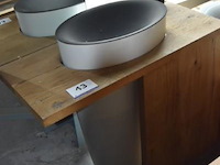 Ingebouwde wasbak plus spiegel 54x34, 102x50 - afbeelding 2 van  3