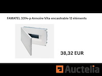 Ingebouwde zekeringkast met 12 elementen