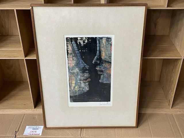 Ingelijst kunstwerk - afbeelding 1 van  7