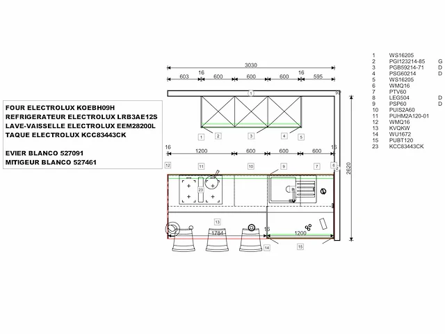 Ingerichte keuken uitgerust expo - afbeelding 9 van  23