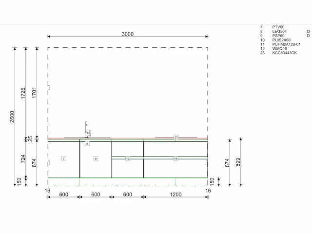 Ingerichte keuken uitgerust expo - afbeelding 14 van  23