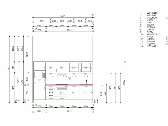Ingerichte keuken uitgerust expo - afbeelding 9 van  17